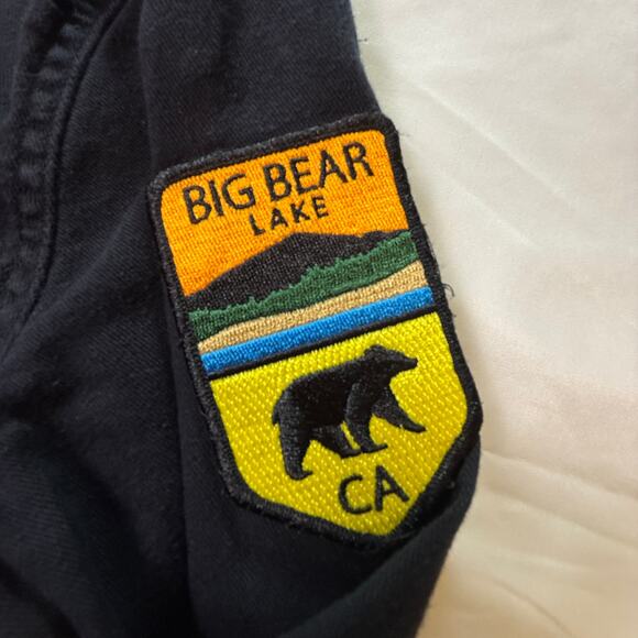 Custom Uniqlo Black Utility Shirt with Alien, NASA & Big Bear Women’s/Unisex M - Picture 5 of 11